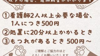 ネコちゃんのお手入れpass変更点のお知らせ
